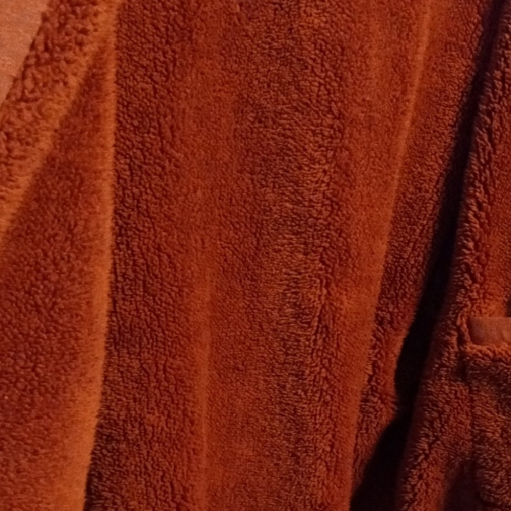 Women's Sherpa-Lined Fleece Zip-Front Hooded Sweatshirt - Picture 7 of 9